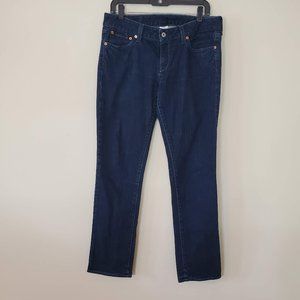 Lucky Brand Dungarees Embroidered Jeans Size 10/30